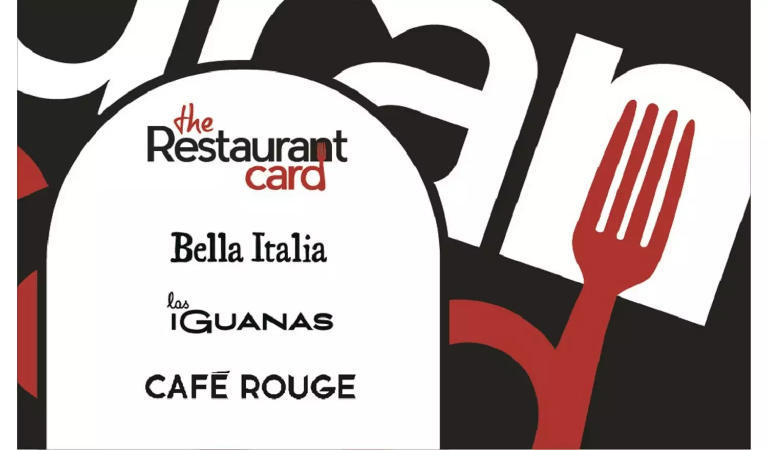 The Restaurant Card 25 GBP Gift Card