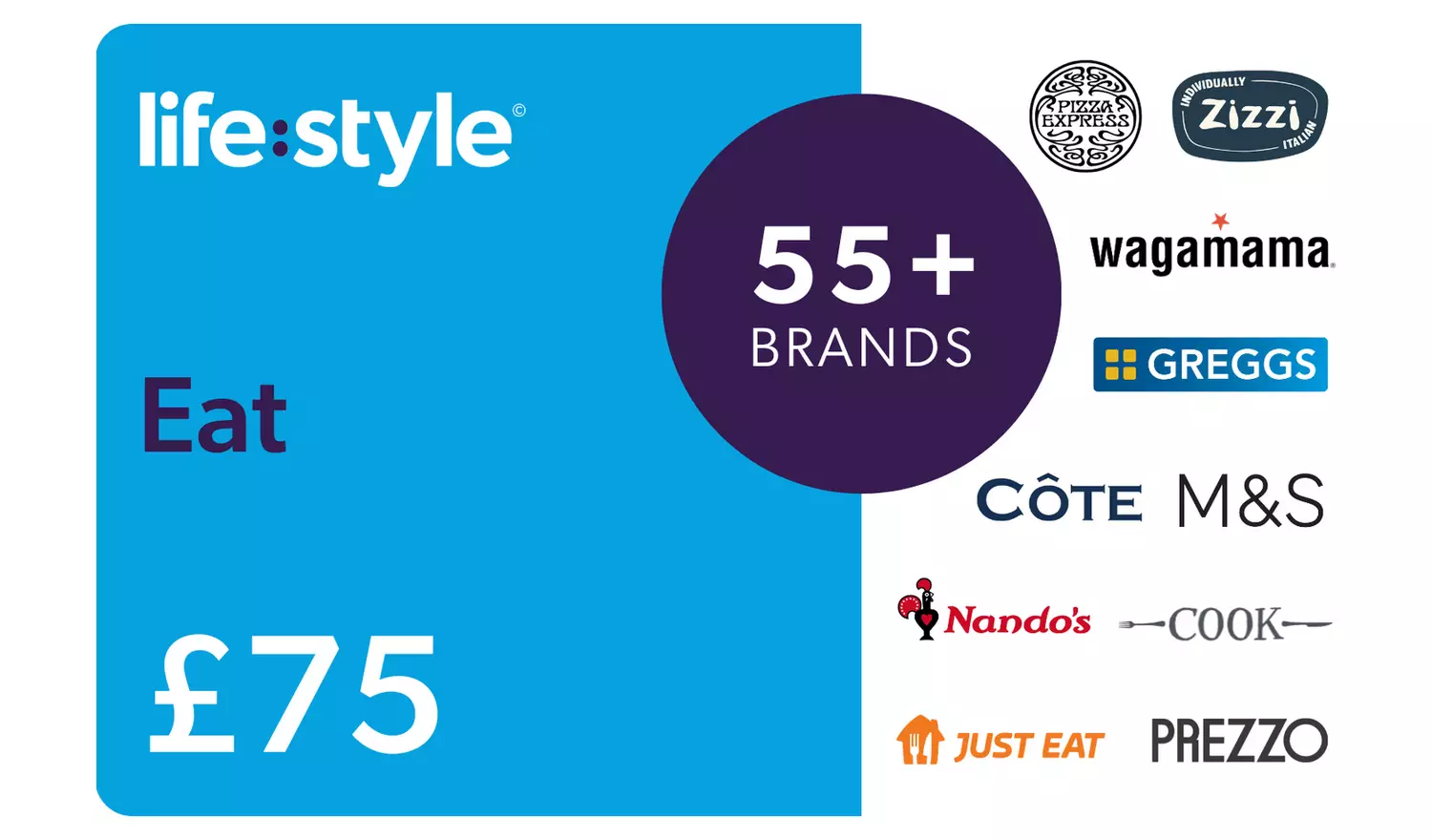 Lifestyle Eat 75 GBP Gift Card