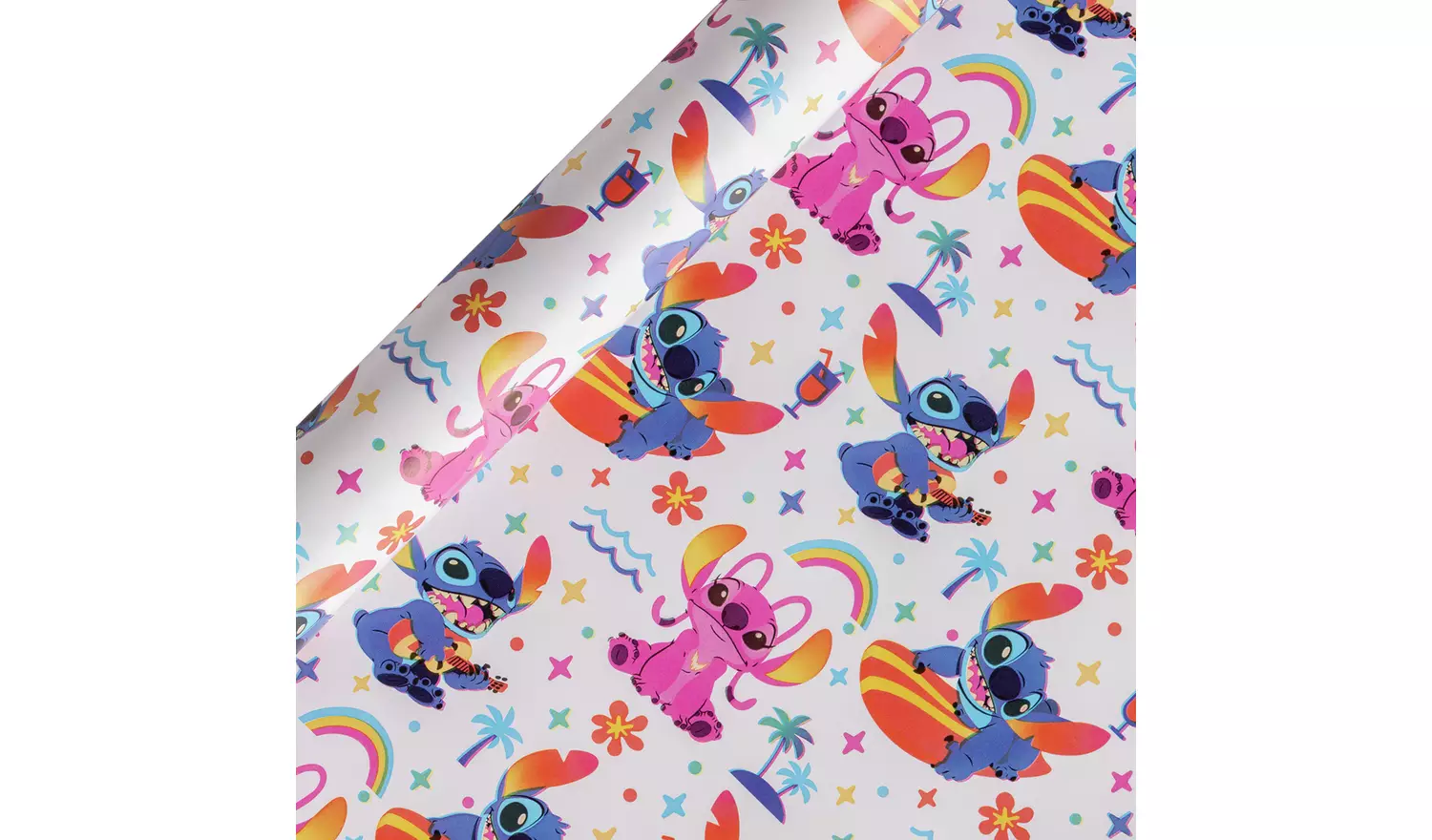 Disney Stitch 2 Rolls Wrapping Paper Set