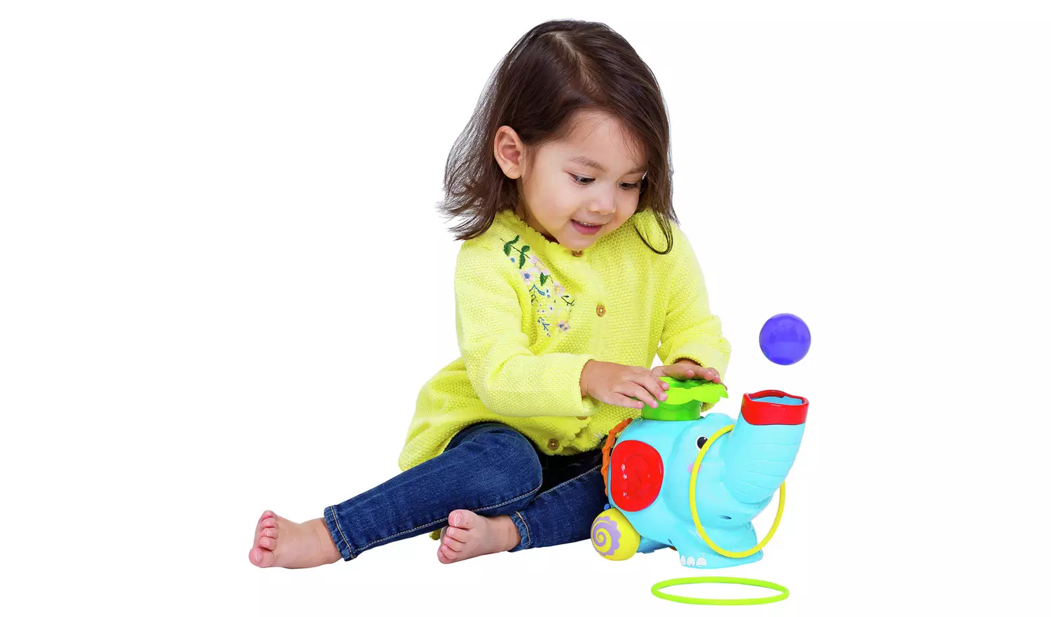 Chad Valley Ball Pop Elephant