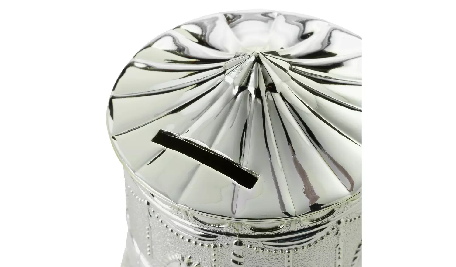 Silver Plated Carousel Money Box