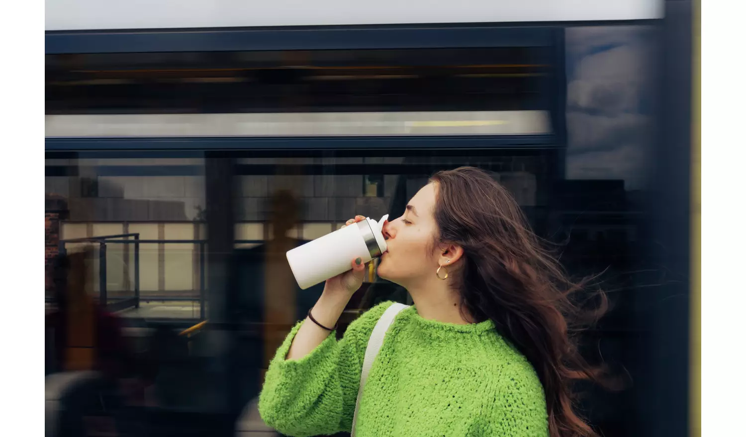 Stanley AeroLight Pink Travel Mug - 350ml