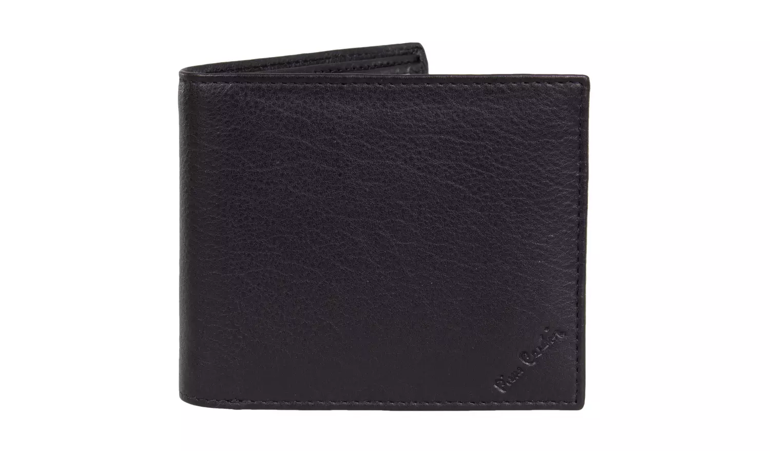 Pierre Cardin Men's Black Leather Wallet and Gift Box
