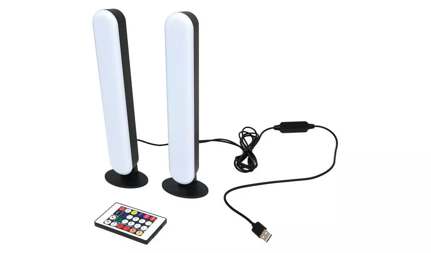 Menkind Set of 2 Sound Activated LED Light Bars