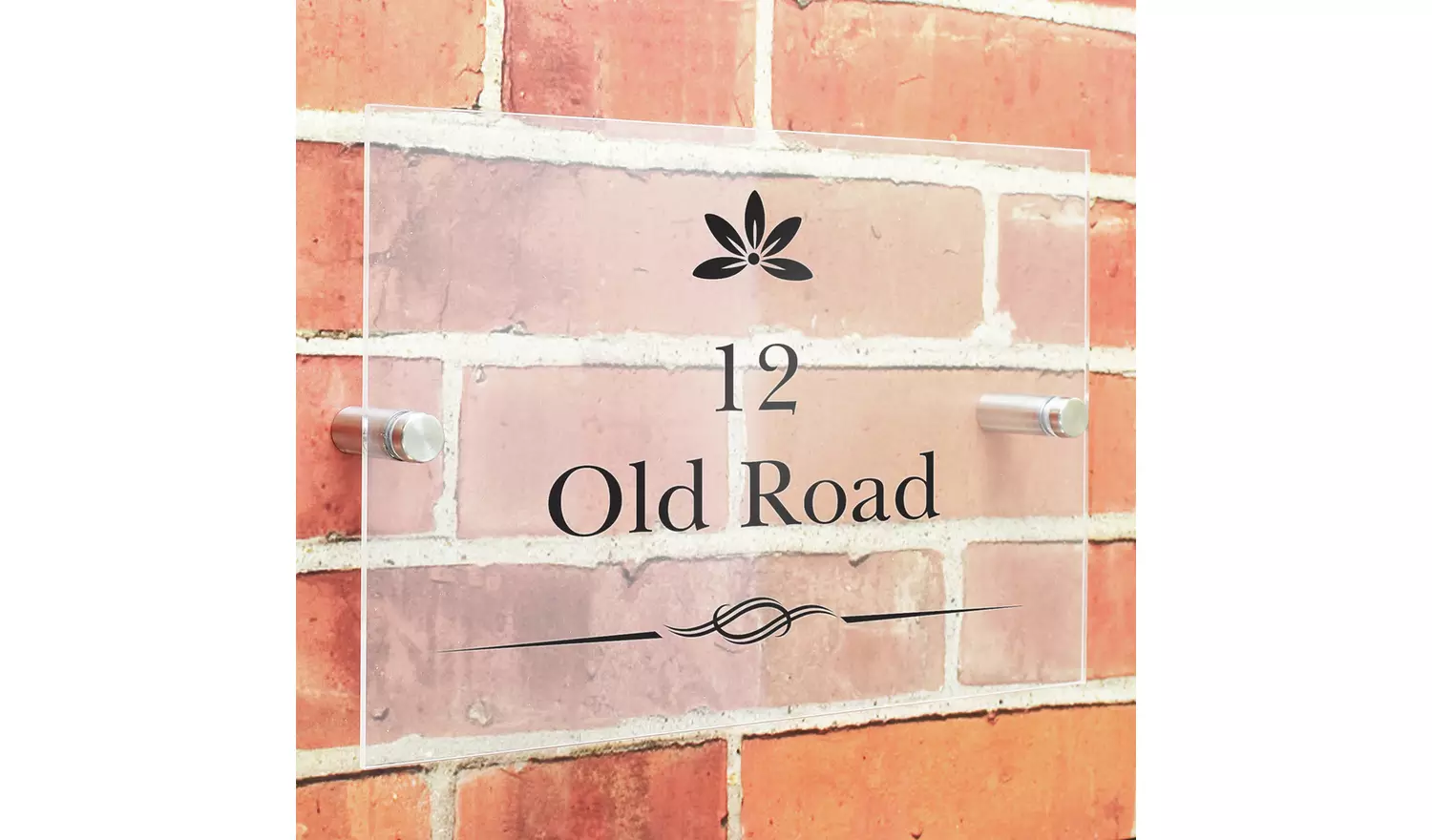 Personalised Message Decorative House Sign