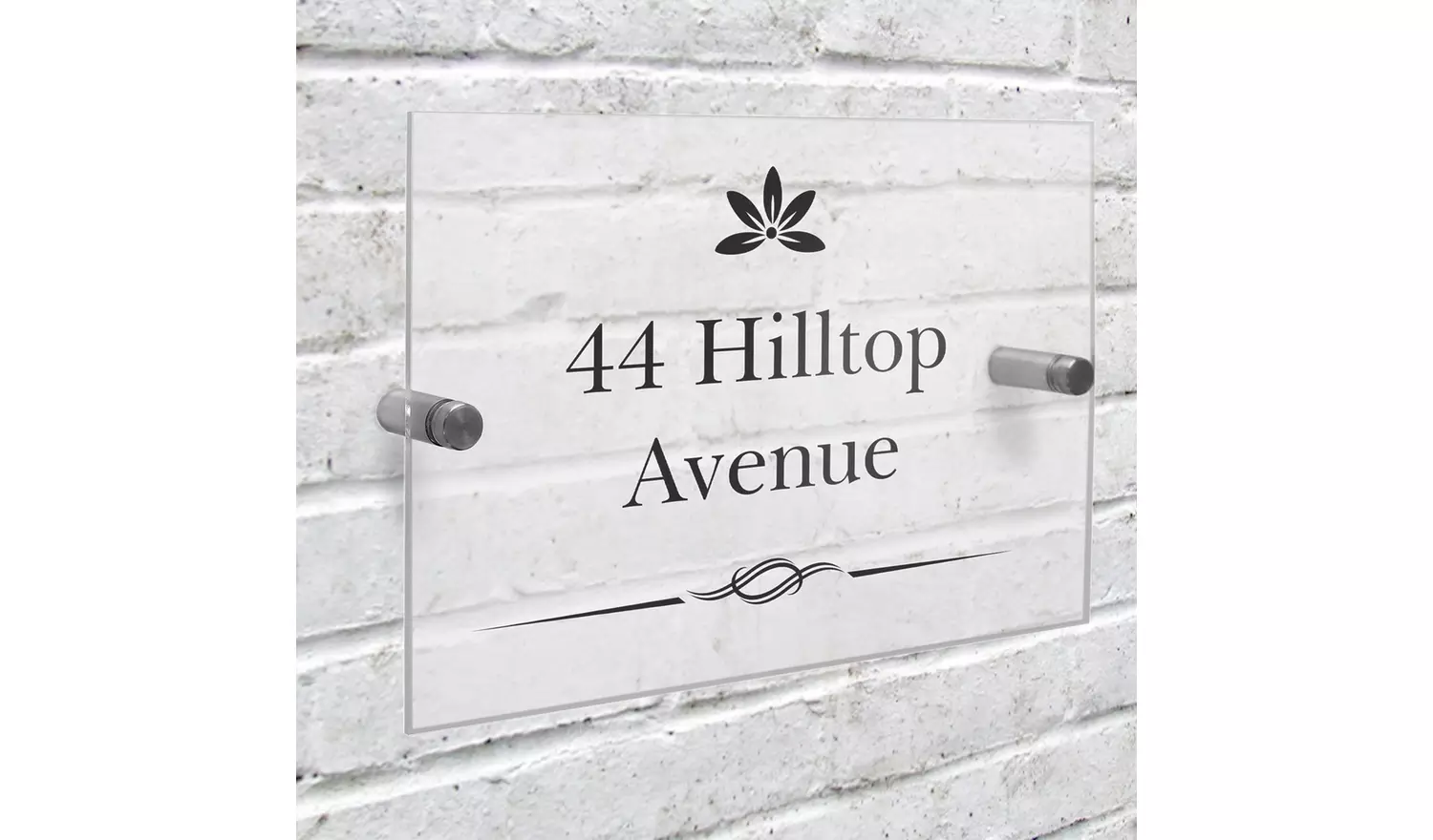 Personalised Message Decorative House Sign