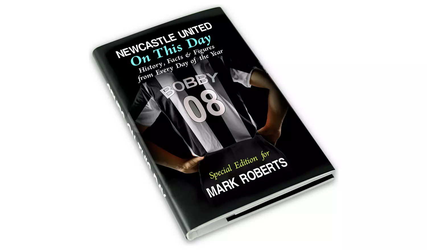 Personalised Message Newcastle On This Day Book
