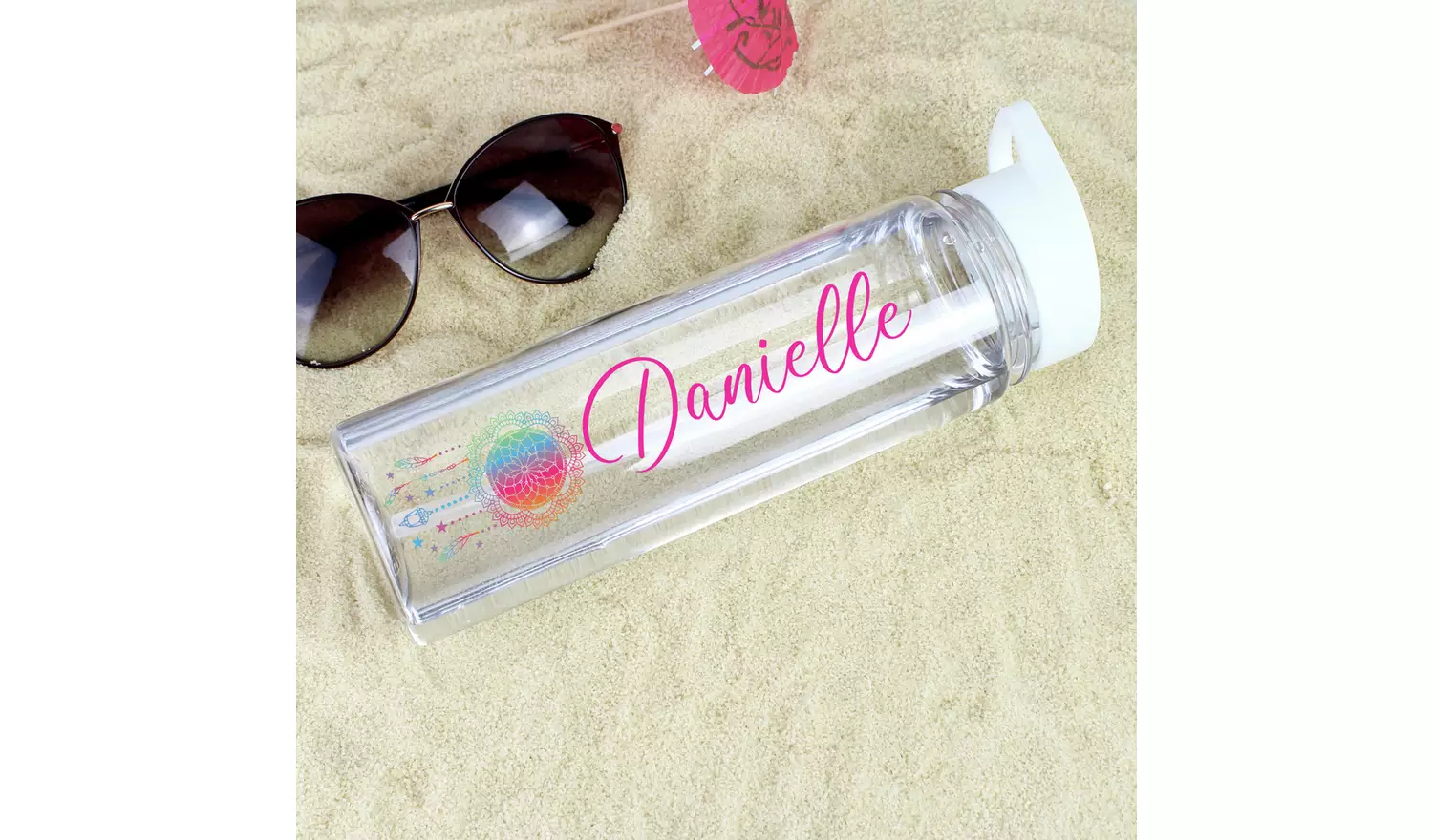 Personalised Message Dream Catcher Water Bottle - 750ml