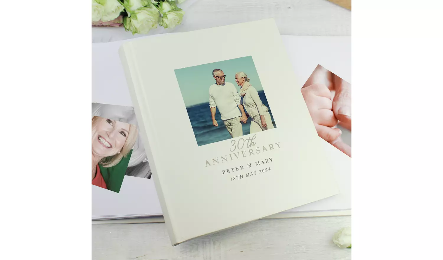 Personalised Message 30th Anniversary Photo Album