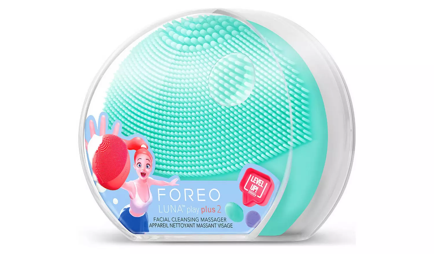 Foreo Luna Play Plus 2 Facial Massager - Minty Cool