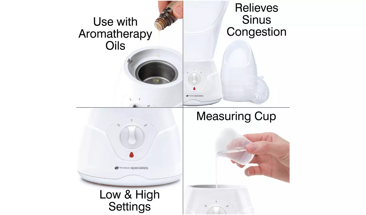 Rio Facial Sauna & Steamer with Steam Inhaler