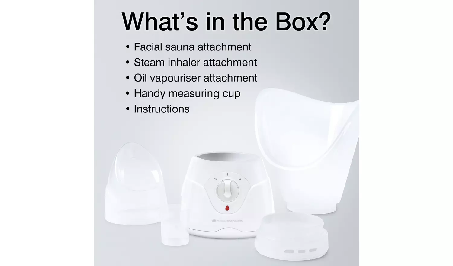 Rio Facial Sauna & Steamer with Steam Inhaler