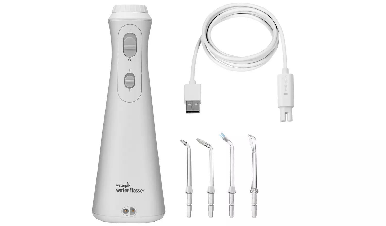 Waterpik Cordless Plus Rechargeable Water Flosser - White