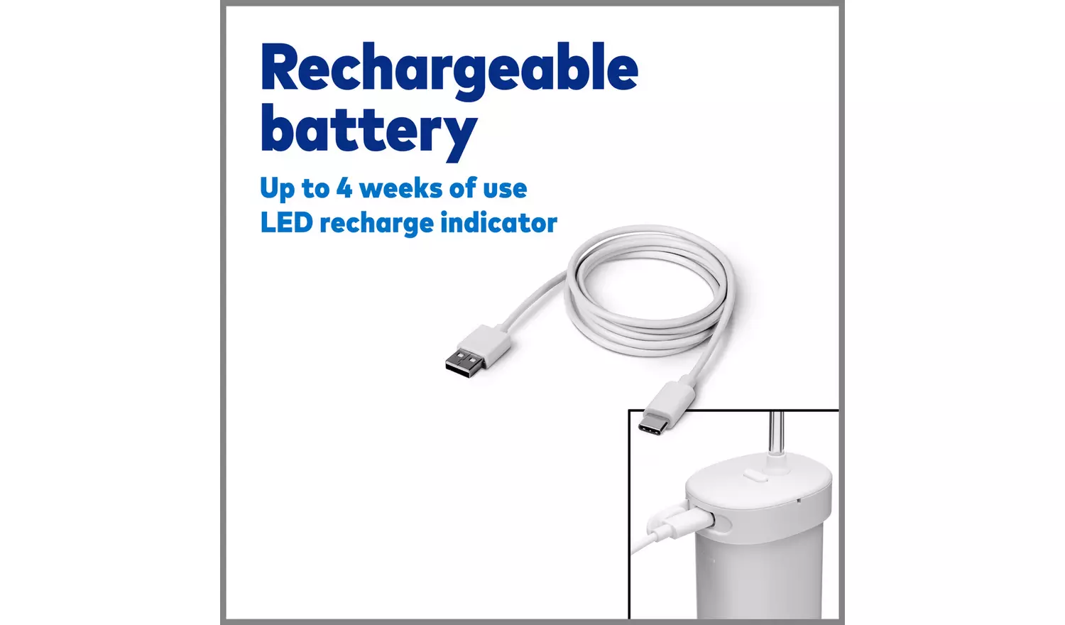 Waterpik Cordless Collapsible Reservoir Water Flosser- White