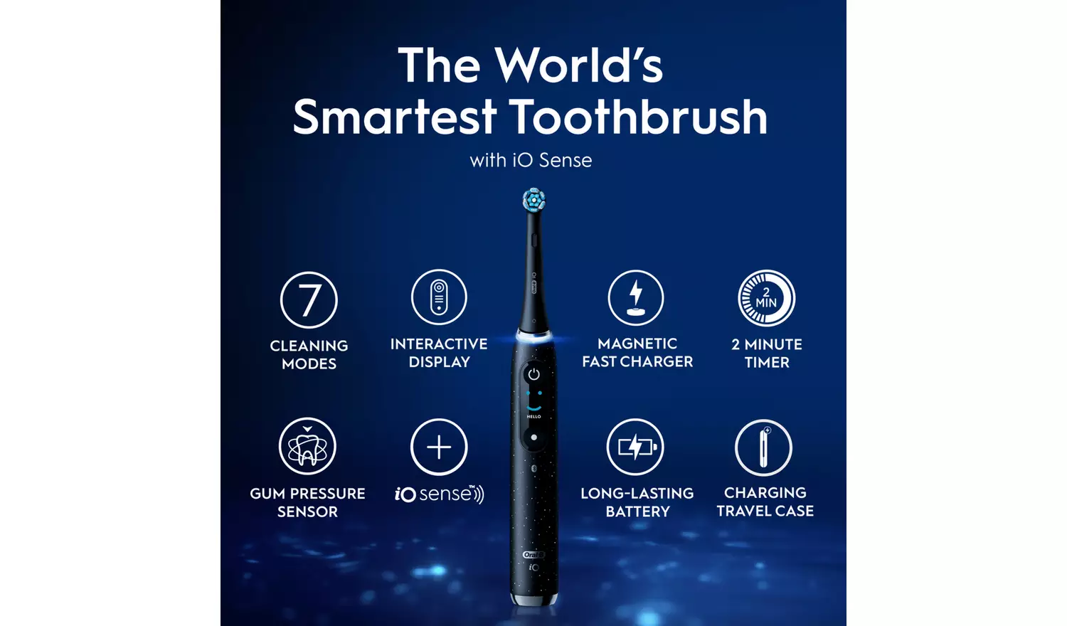 Oral-B iO 10 Electric Toothbrush - Black