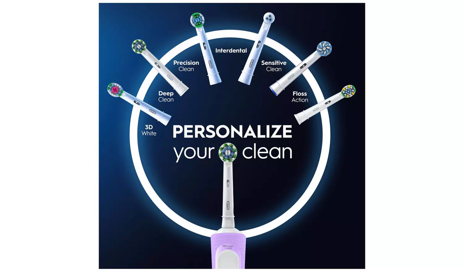 Oral-B Vitality Pro Electric Toothbrush - Purple