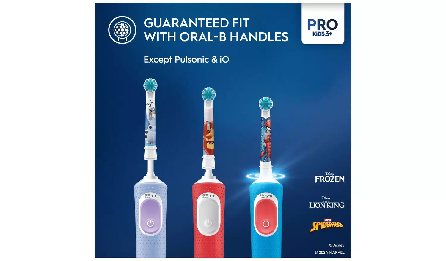 Oral-B Lion King Kids Electric Toothbrush - Red