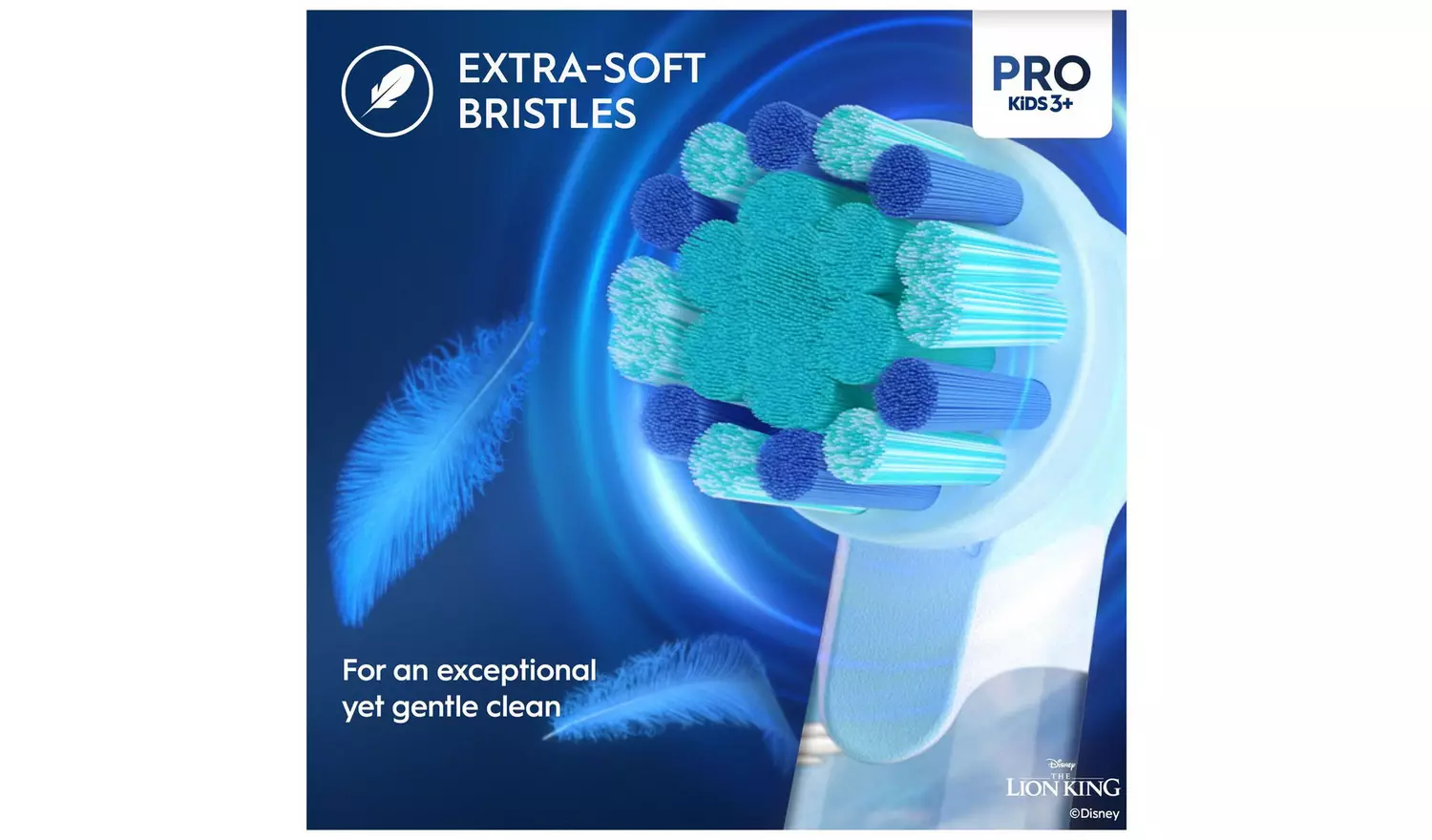 Oral-B Lion King Kids Electric Toothbrush - Red