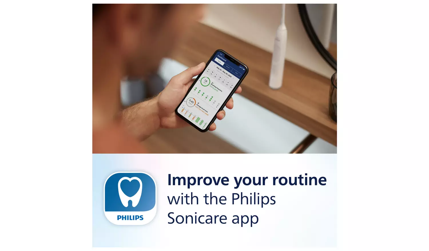 Philips Sonicare Series 7100 Electric Toothbrush - Black