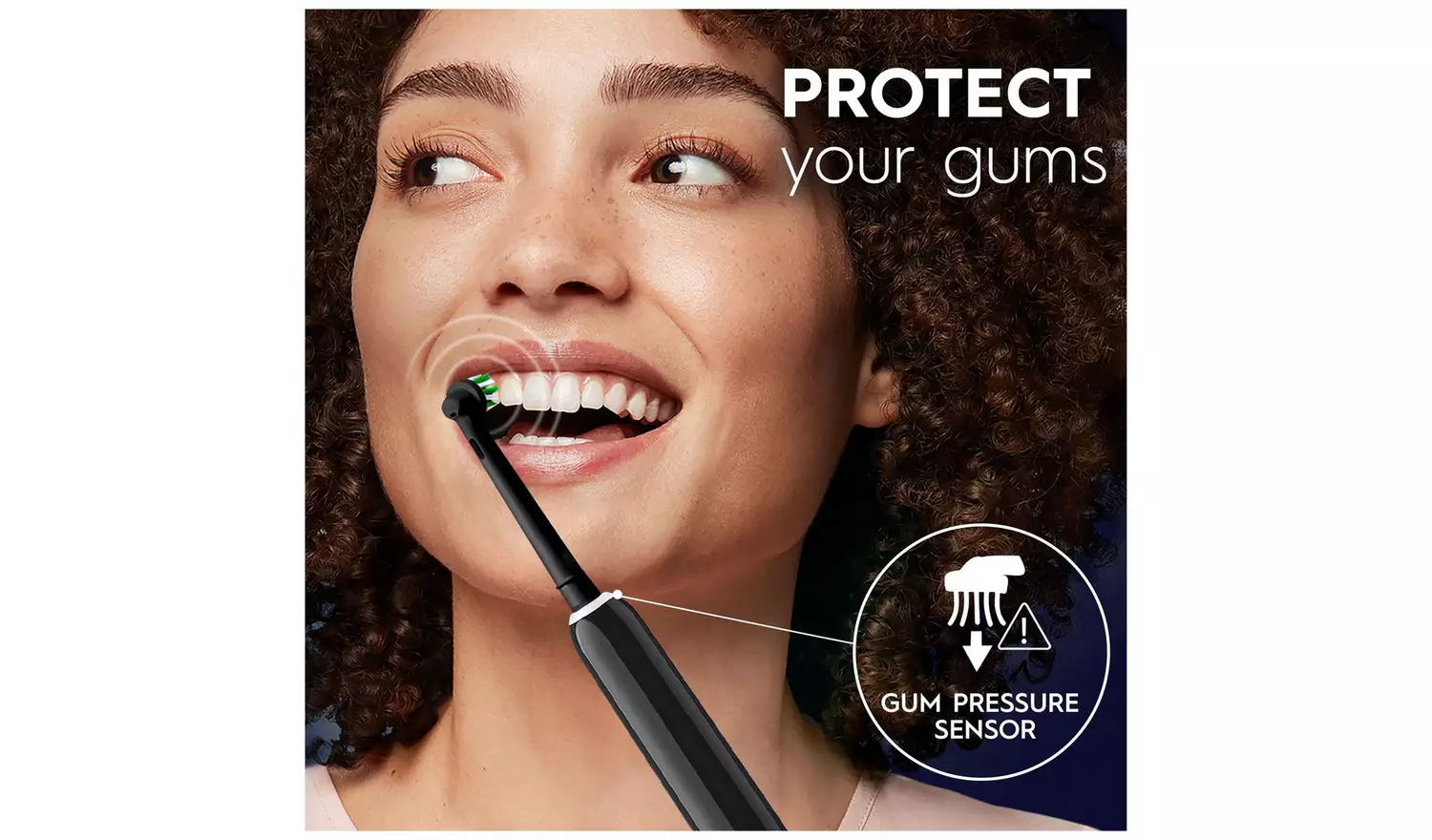 Oral-B Pro 1 Cross Action Electric Toothbrush - Black