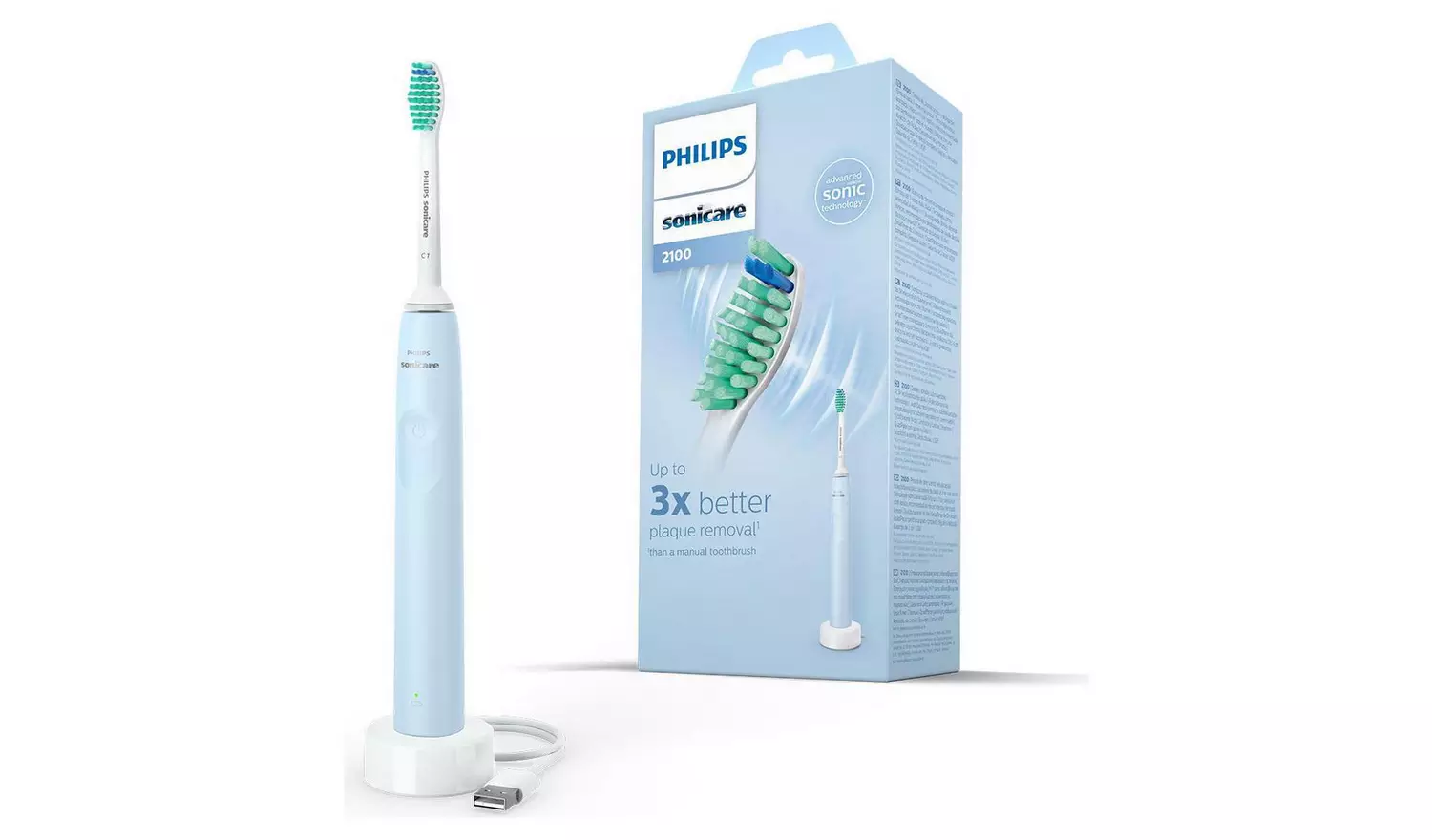Philips Sonicare Series 2100 Electric Toothbrush - Blue