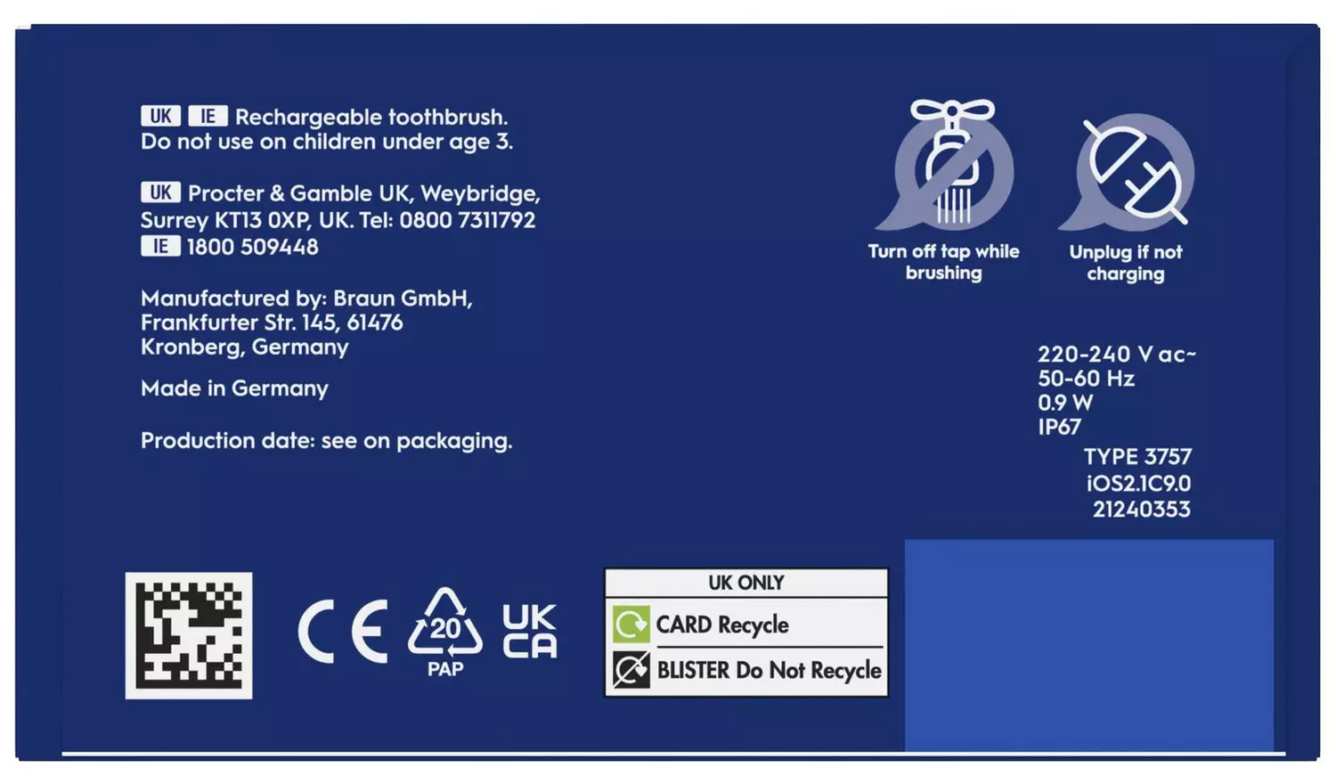 Oral-B iO2 Series Forest Green Electric Toothbrush