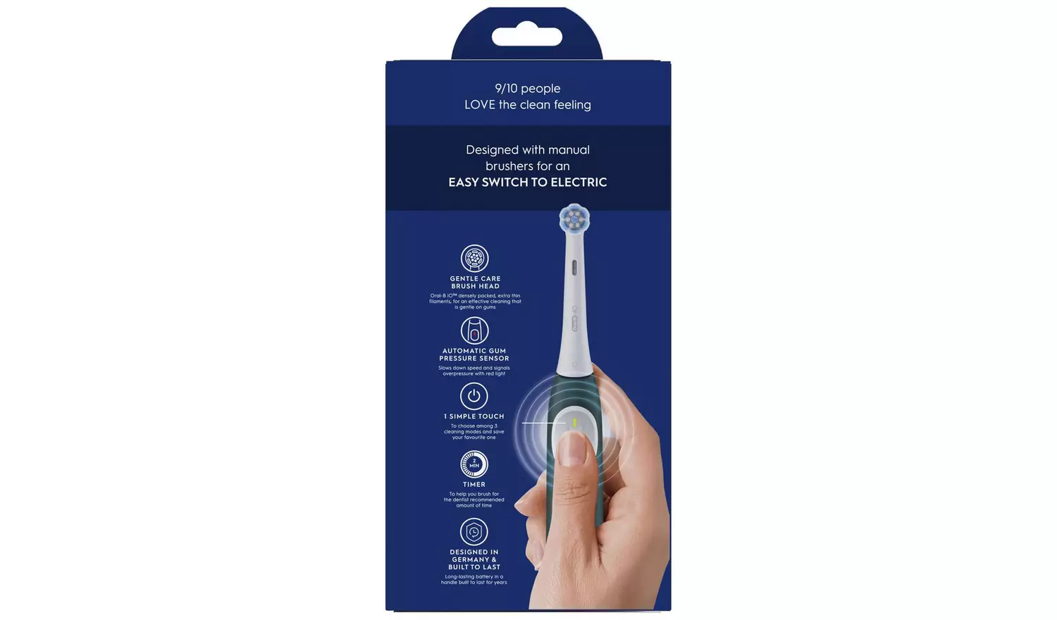 Oral-B iO2 Series Forest Green Electric Toothbrush