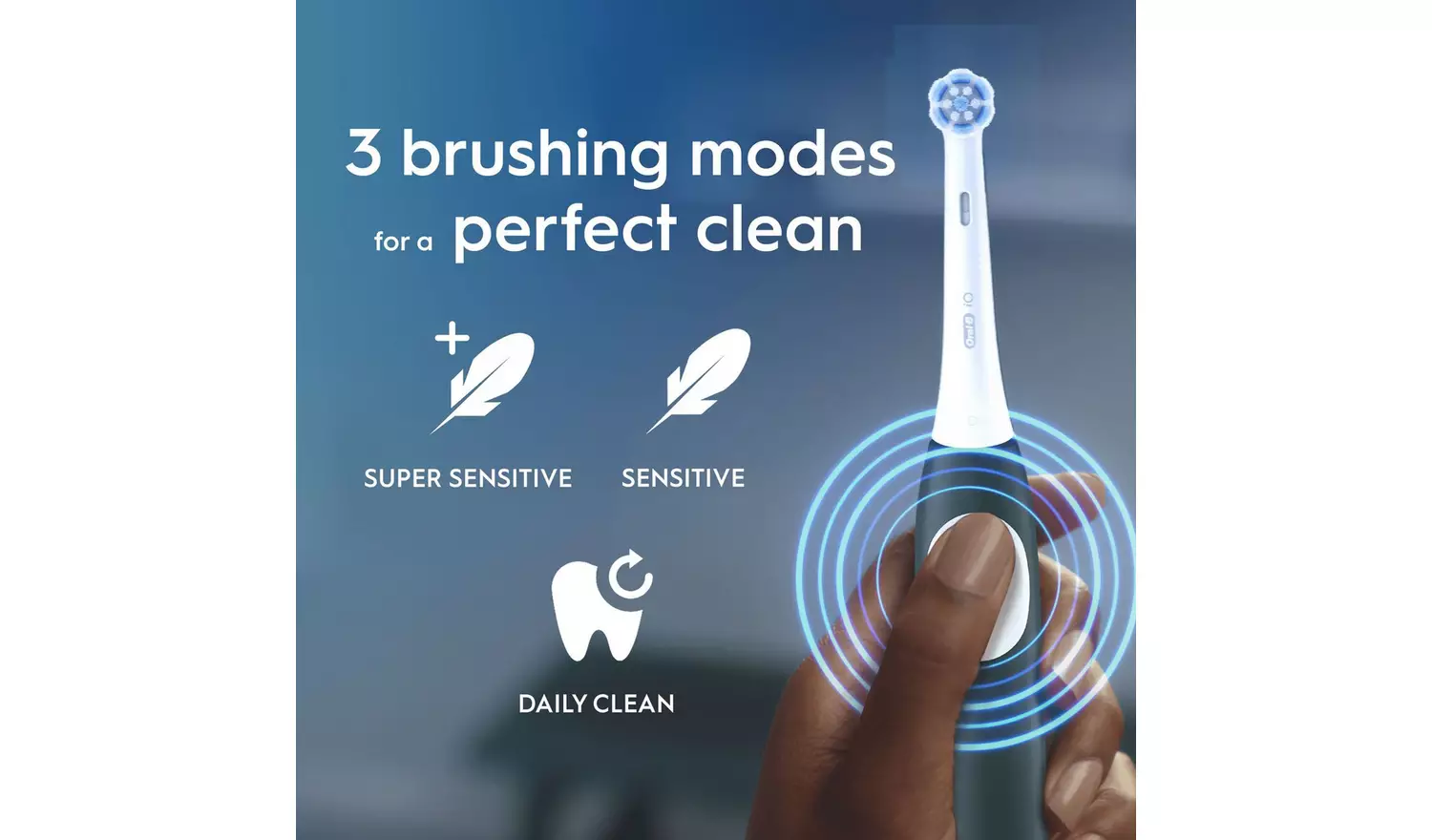 Oral-B iO2 Forest Green Electric Toothbrush with Travel Case