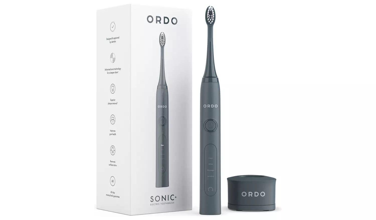 Ordo Sonic+ Electric Toothbrush - Grey