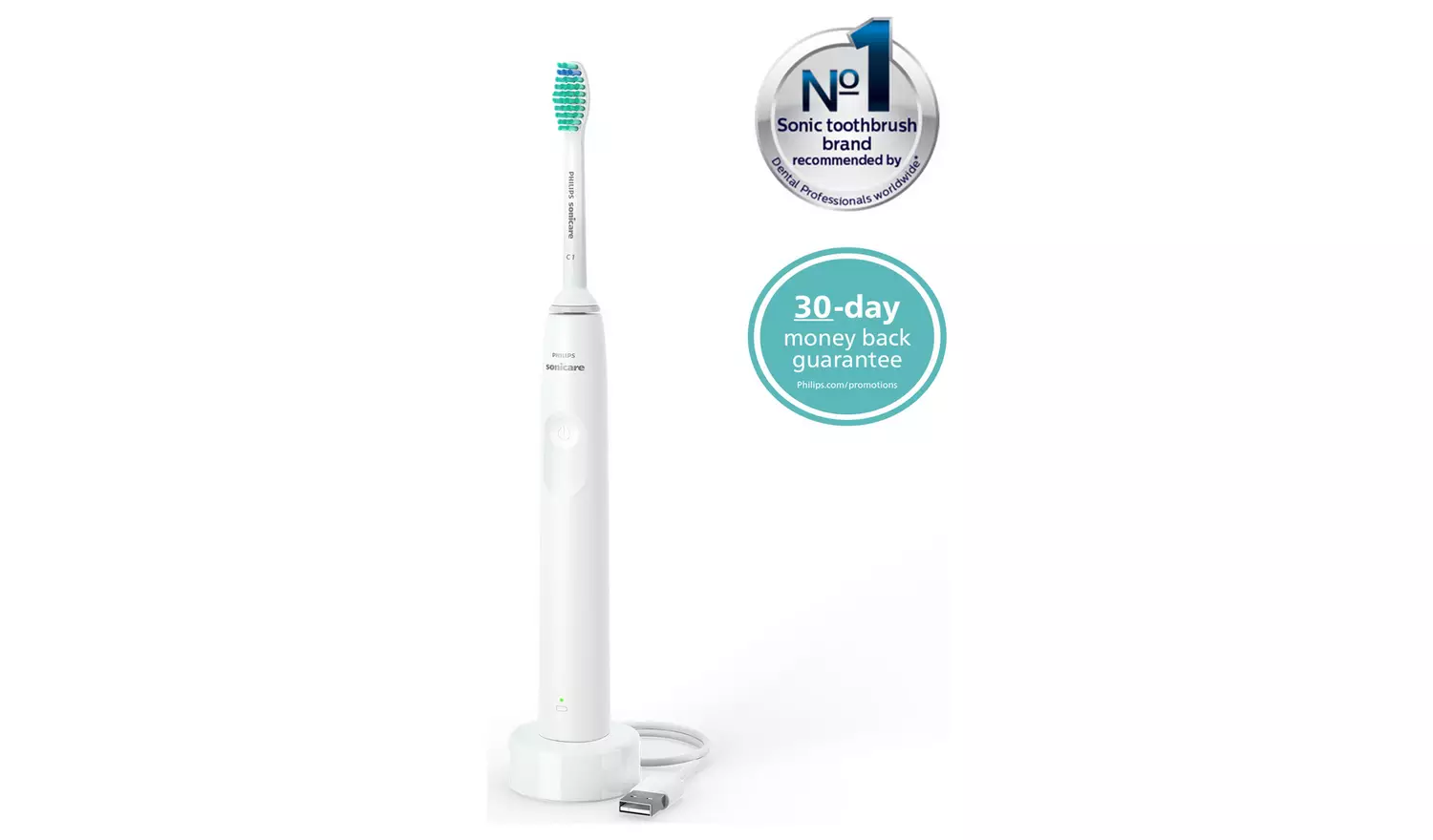 Philips Sonicare Series 2100 Electric Toothbrush - White