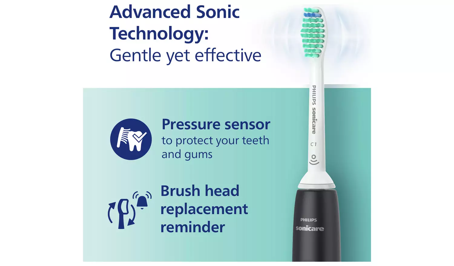 Philips Sonicare Series 3100 Electric Toothbrush - Black