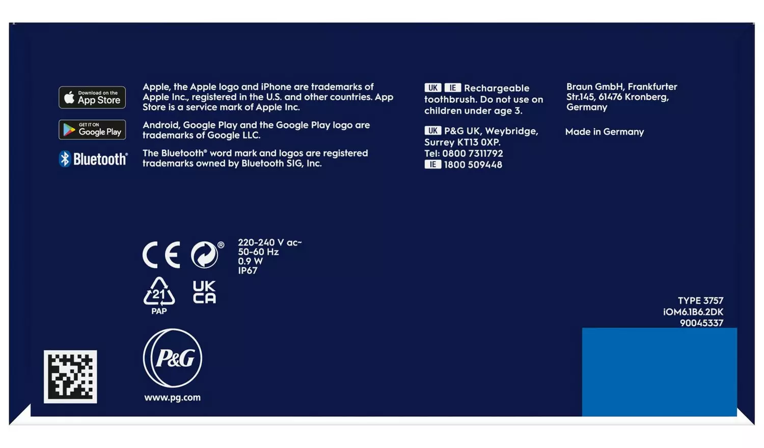 Oral-B iO 6 Electric Toothbrush - Black