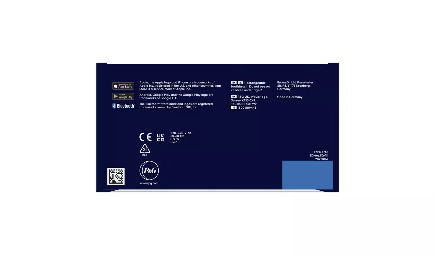 Oral-B iO 6 Electric Toothbrush - Pink