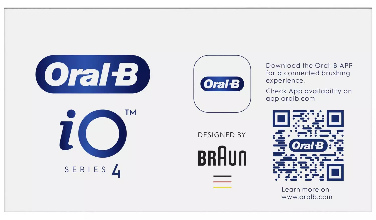 Oral-B iO 4 Electric Toothbrush - Black