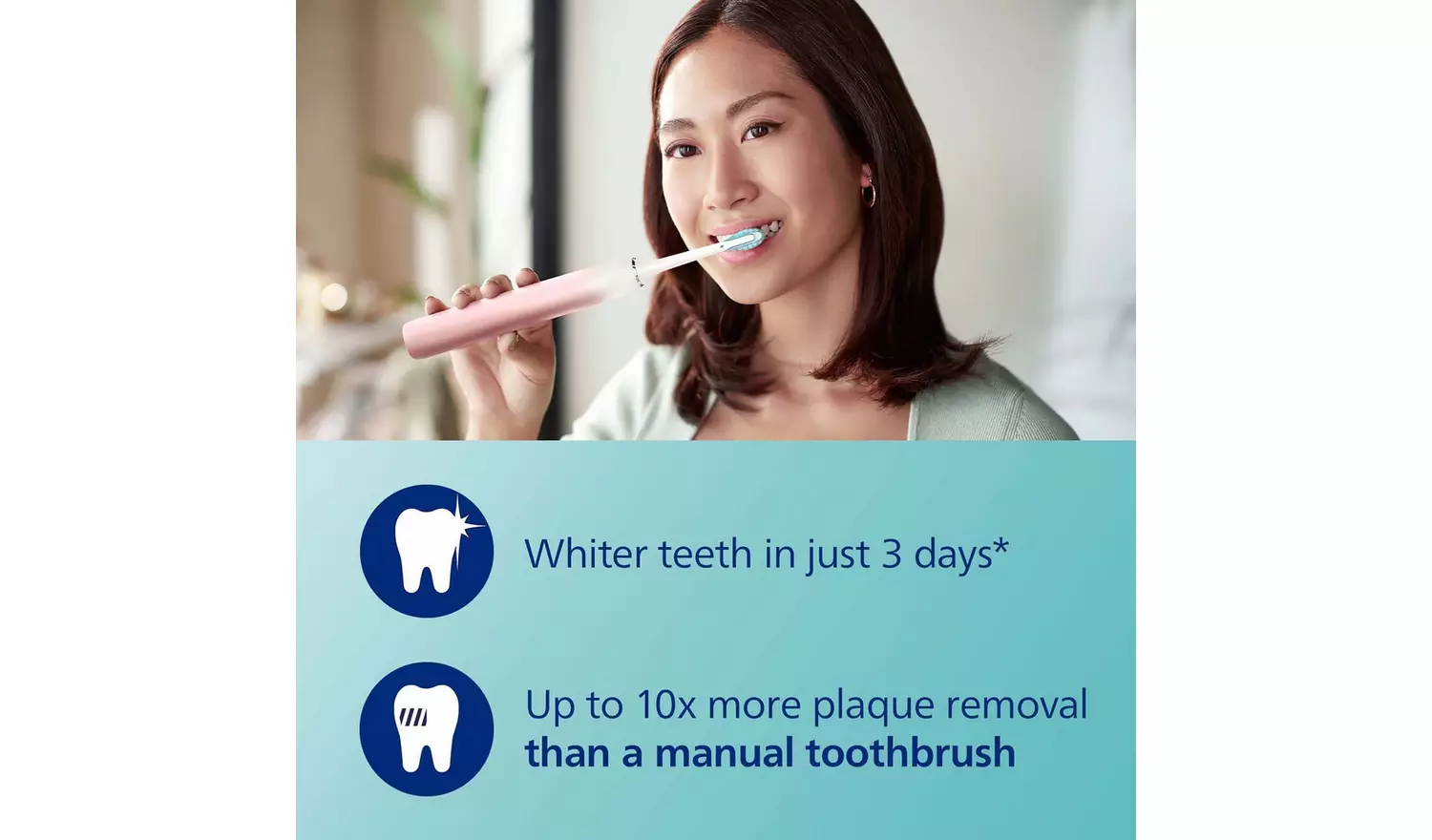 Philips Sonicare Series 9000 Electric Toothbrush - Pink