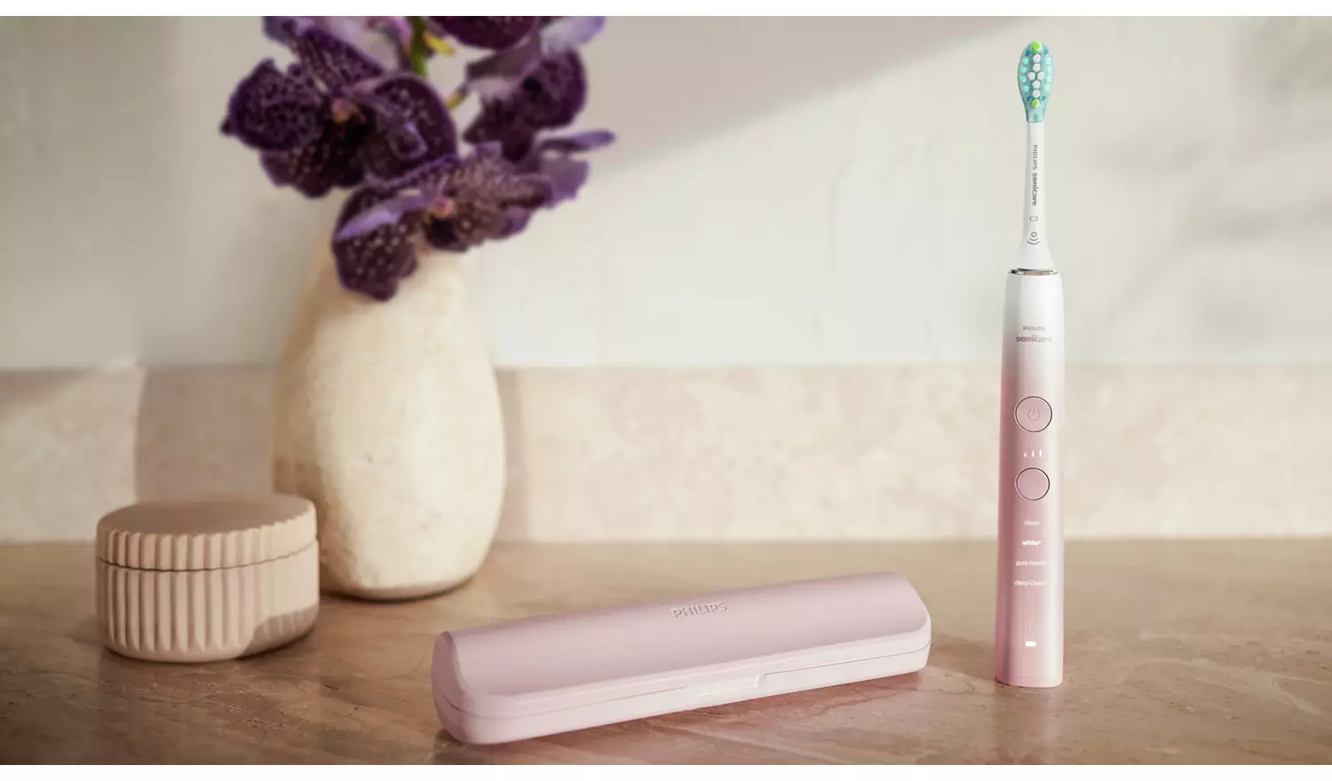 Philips Sonicare Series 9000 Electric Toothbrush - Pink