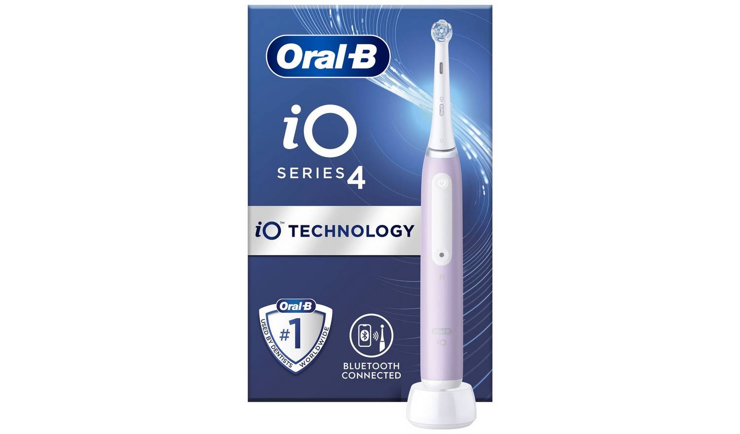 Oral-B iO 4 Electric Toothbrush - Purple