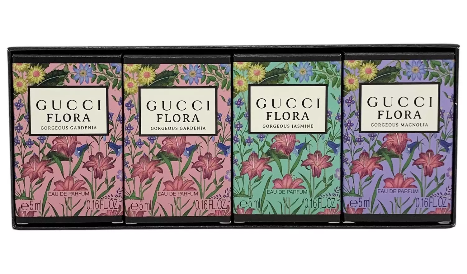 Gucci Flora Gardenia Gorgeous Eau de Parfum Mini Set 4 x 5ml