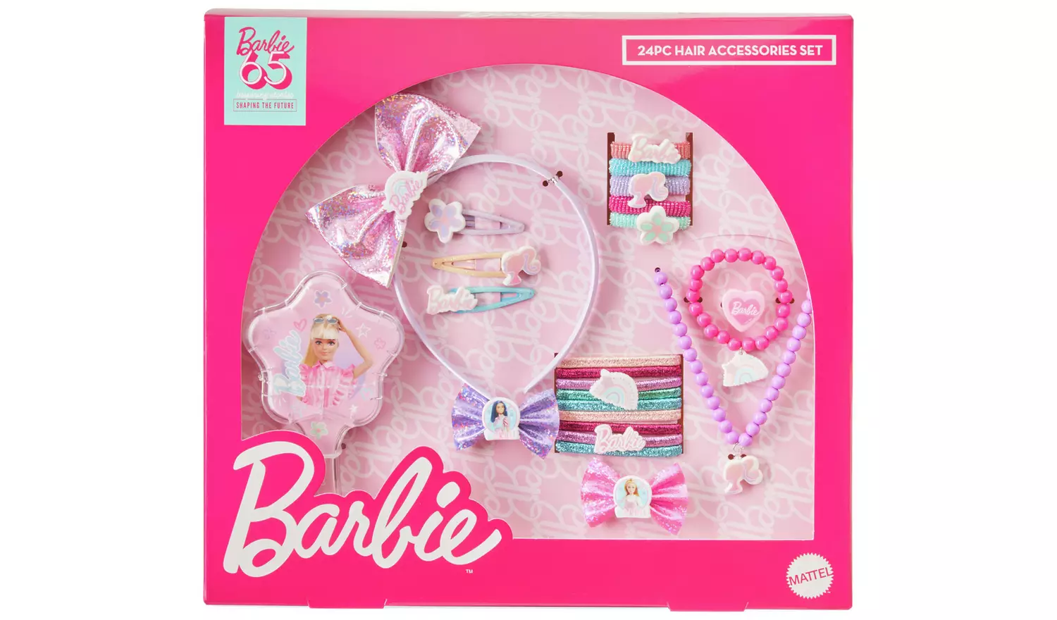 Mattel Barbie 24 Pieces Hair Set