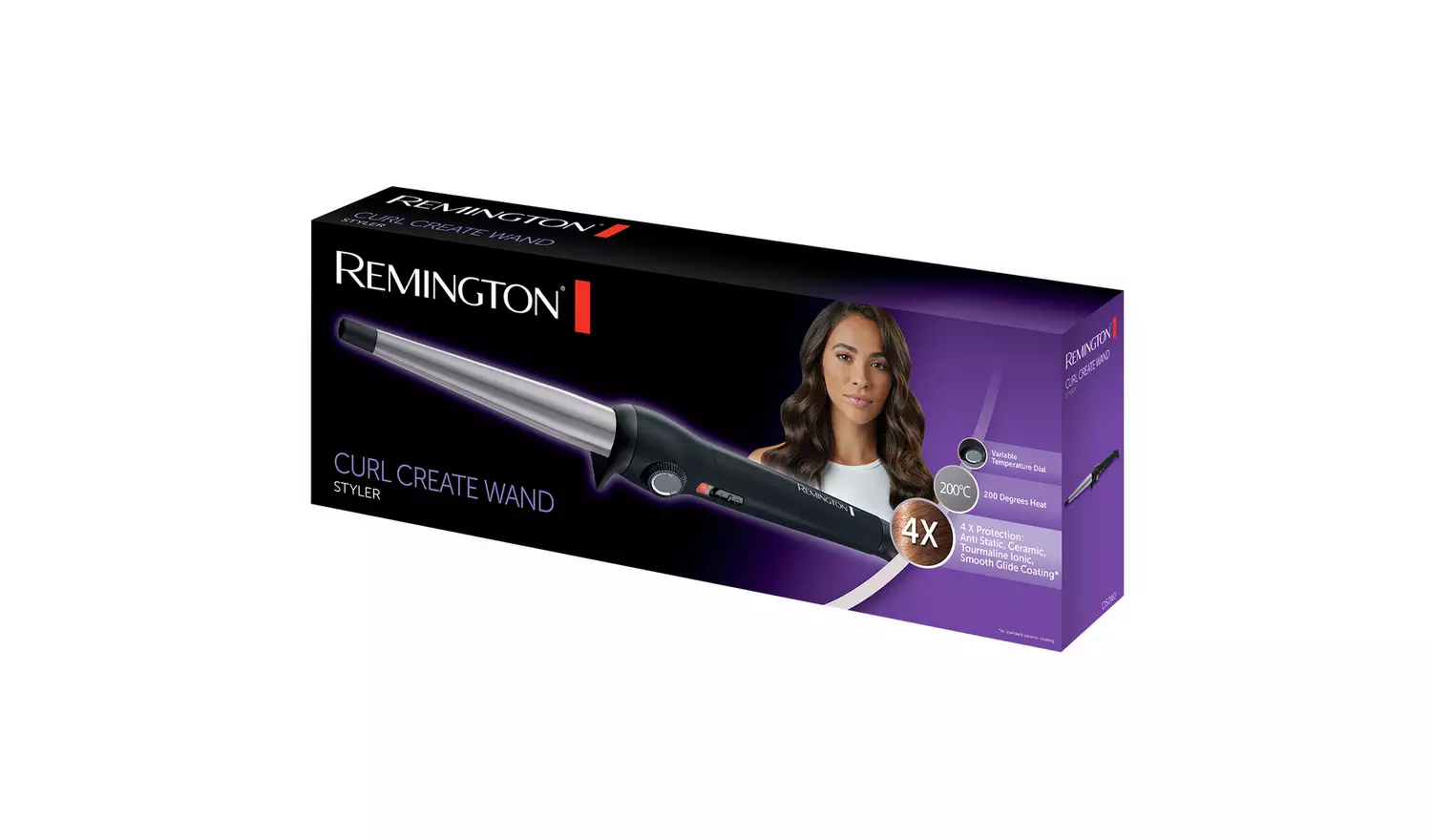 Remington Ceramic Curl Create Curling Wand