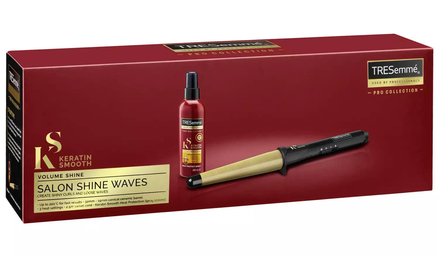 TRESemme Keratin Smooth & Shine Curling Wand