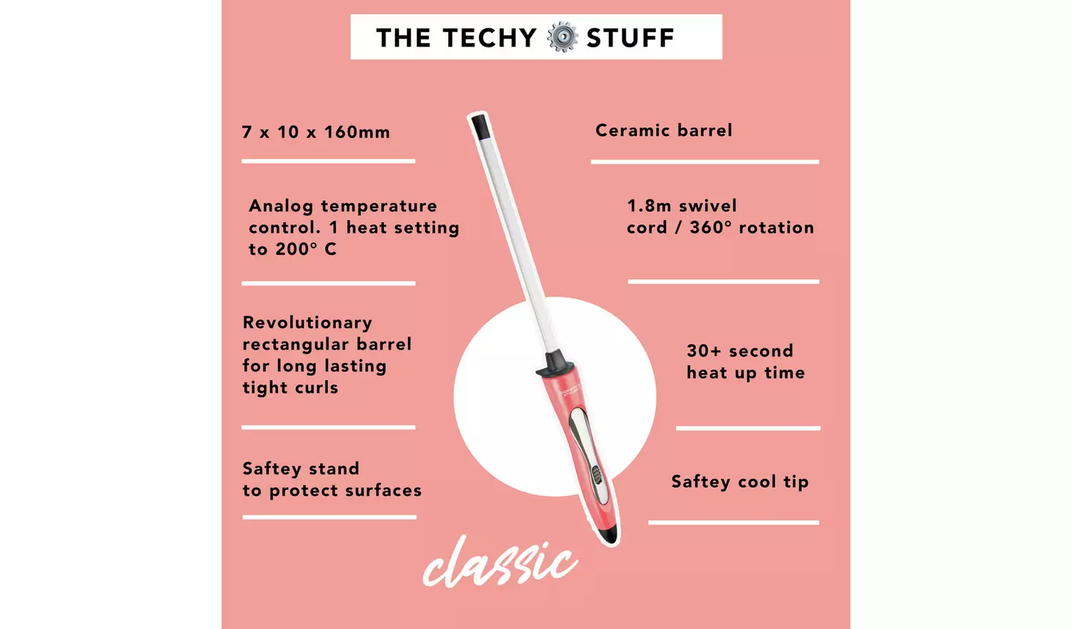 Chopstick Styler Classic Curling Wand