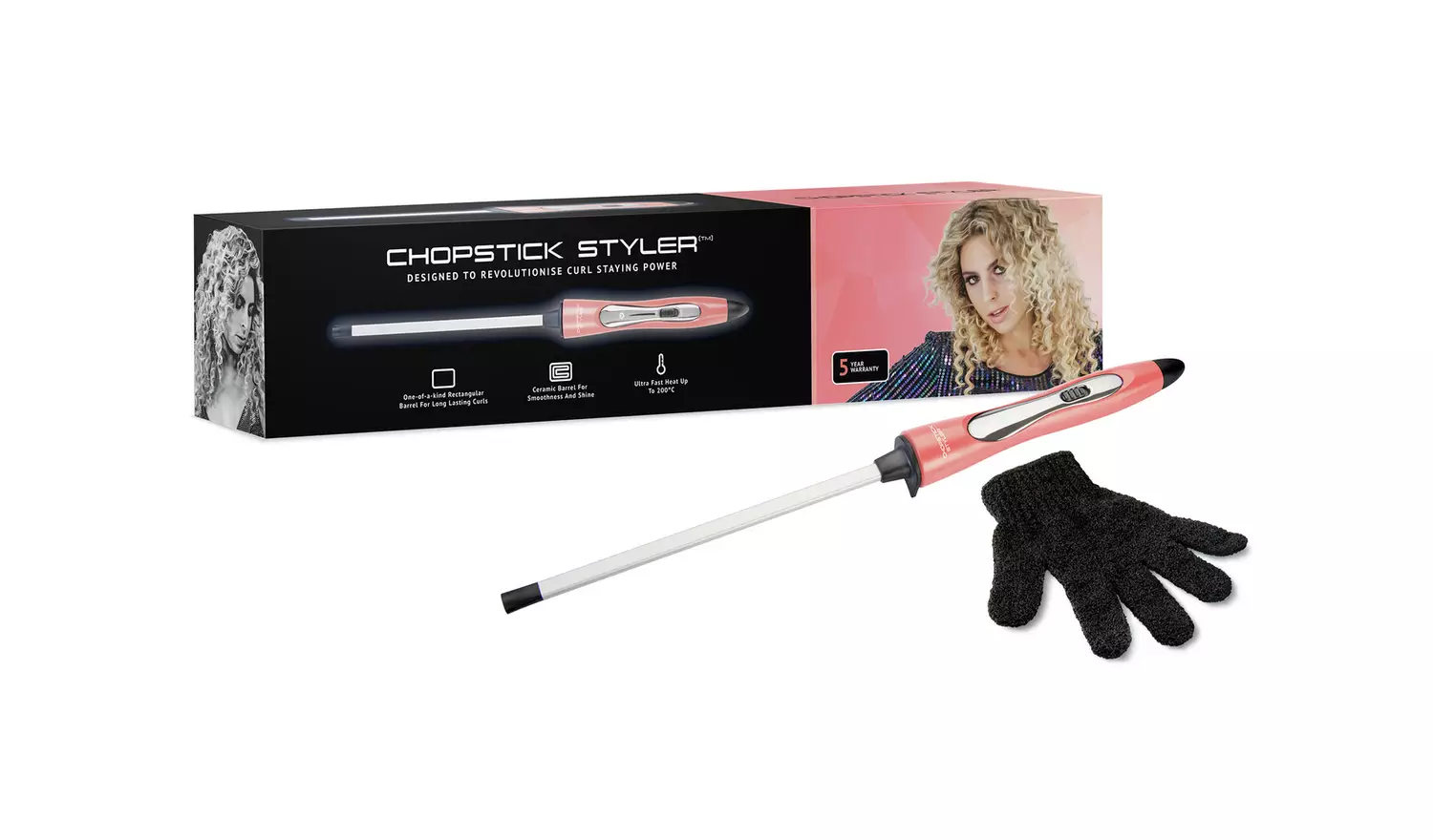 Chopstick Styler Classic Curling Wand