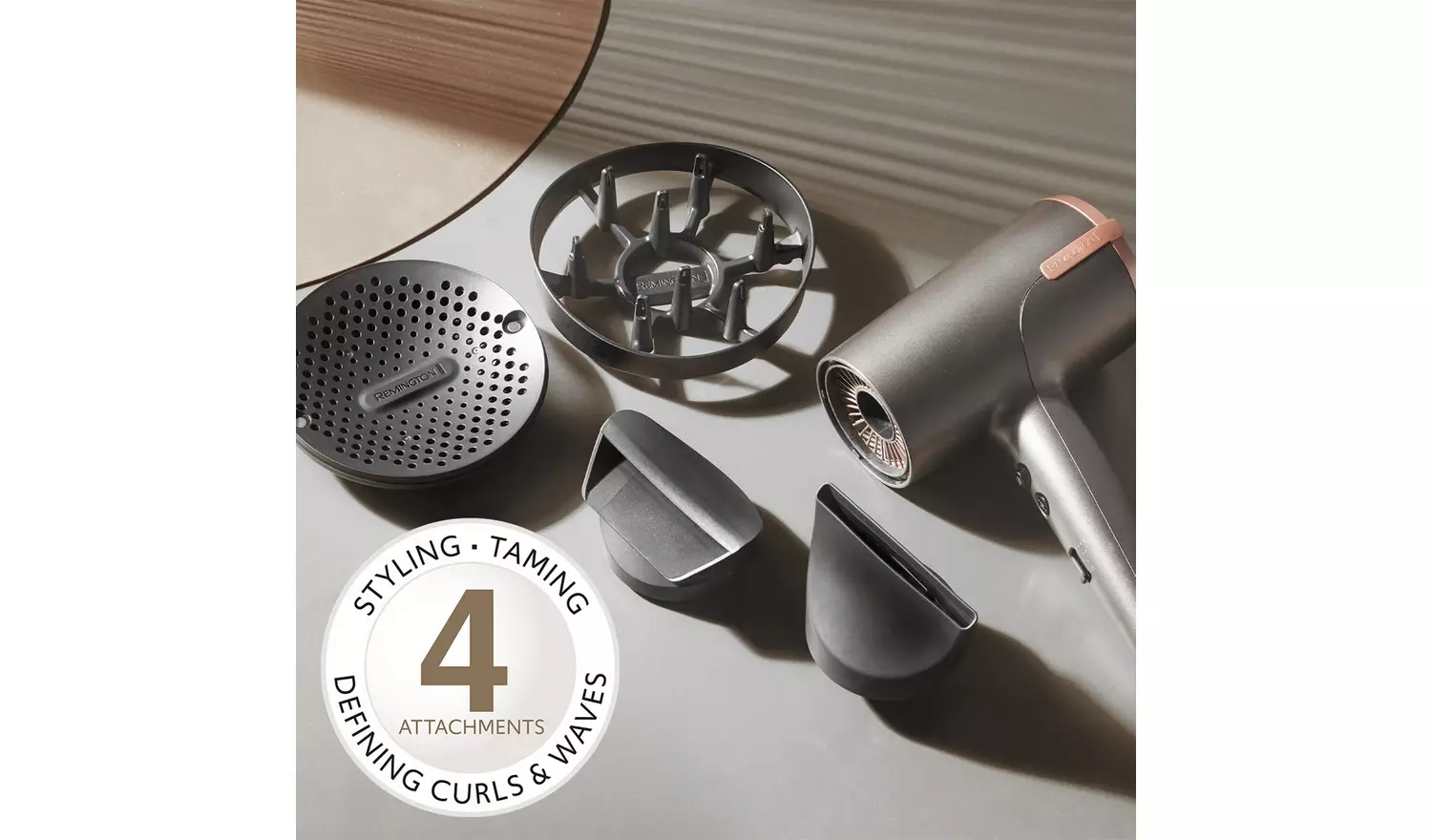 Remington ONE Dry and Style Hair Dryer with Diffuser