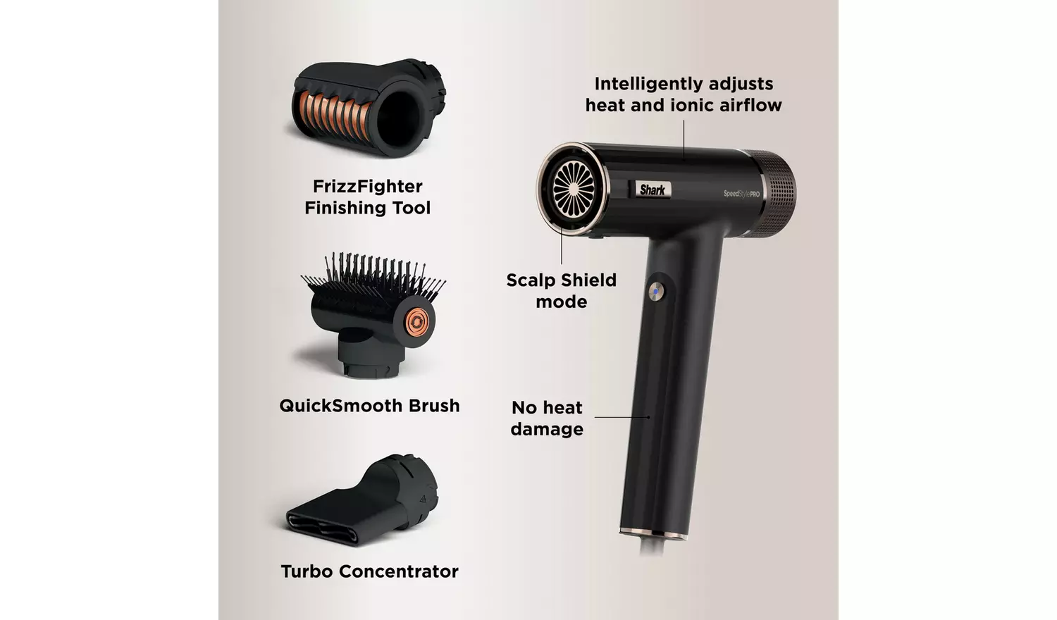Shark SpeedStyle Pro 3-in-1 Straight & Wavy Hair Dryer