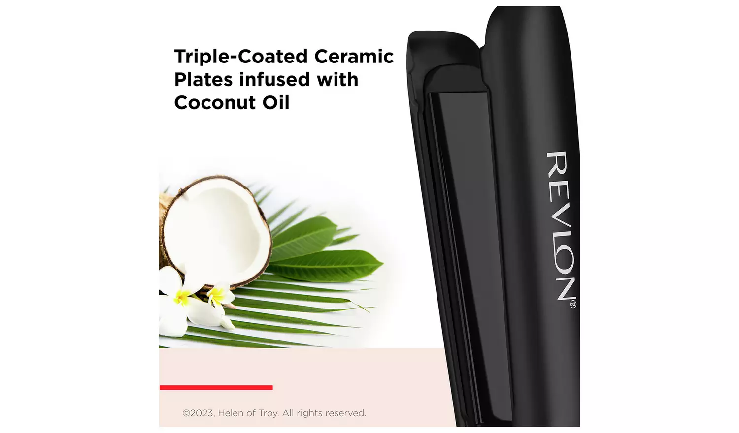 Revlon RVST2211P Smoothstay Hair Straightener - Black