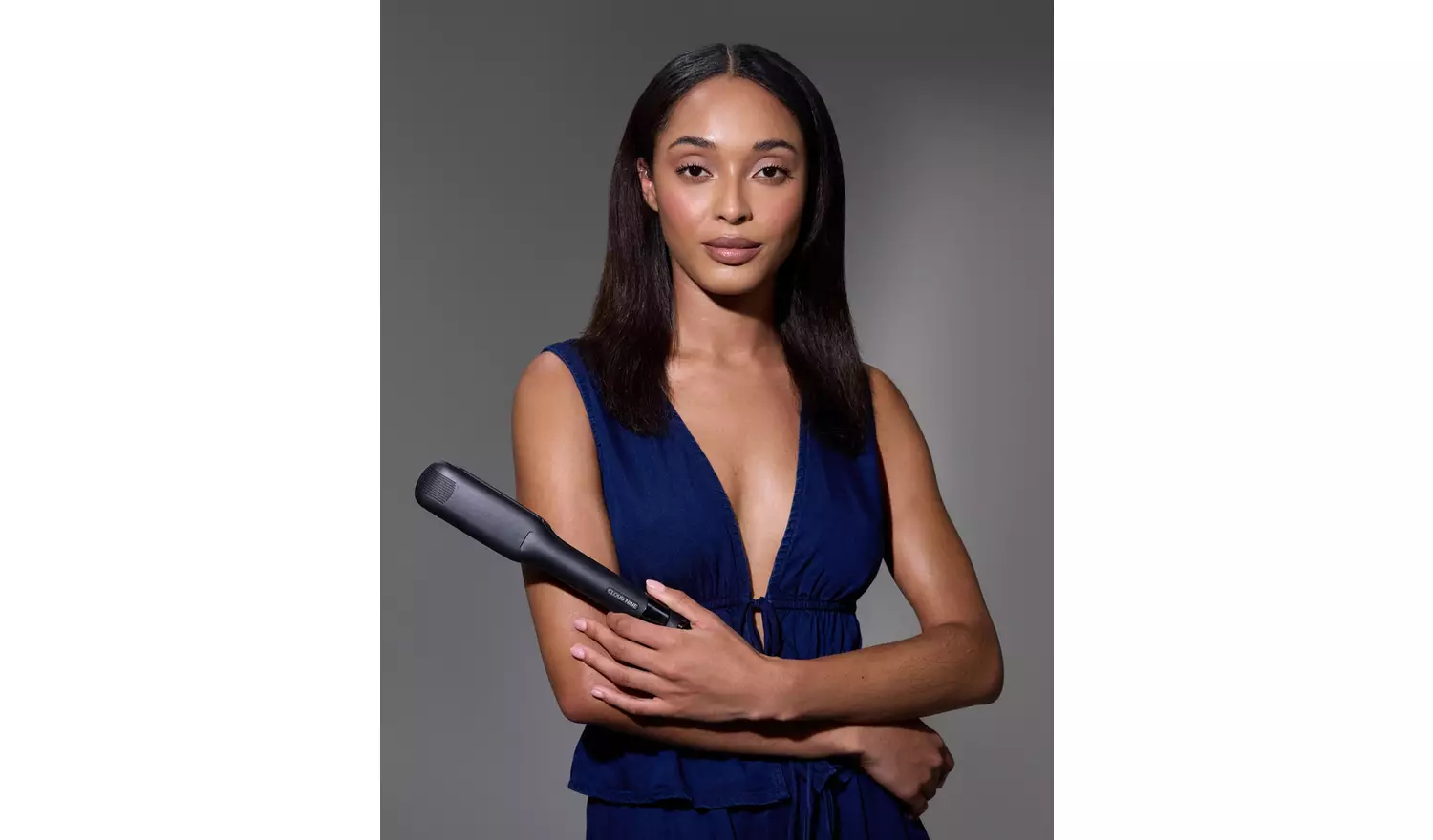 CLOUD NINE C9-PL1.0 Wide Iron Hair Straightener - Black