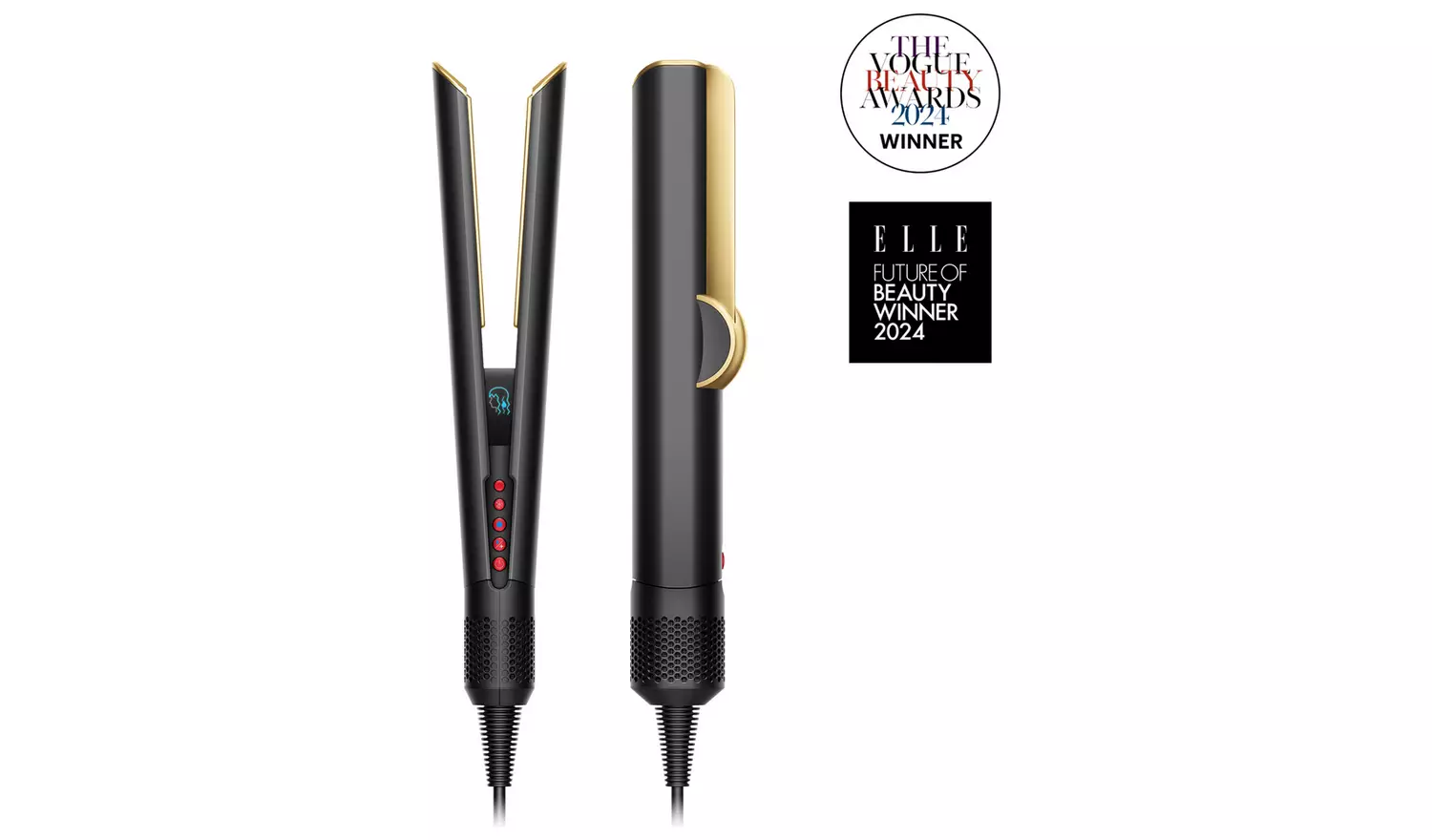 Dyson Airstrait Wet/Dry Hair Straightener – Onyx/Gold