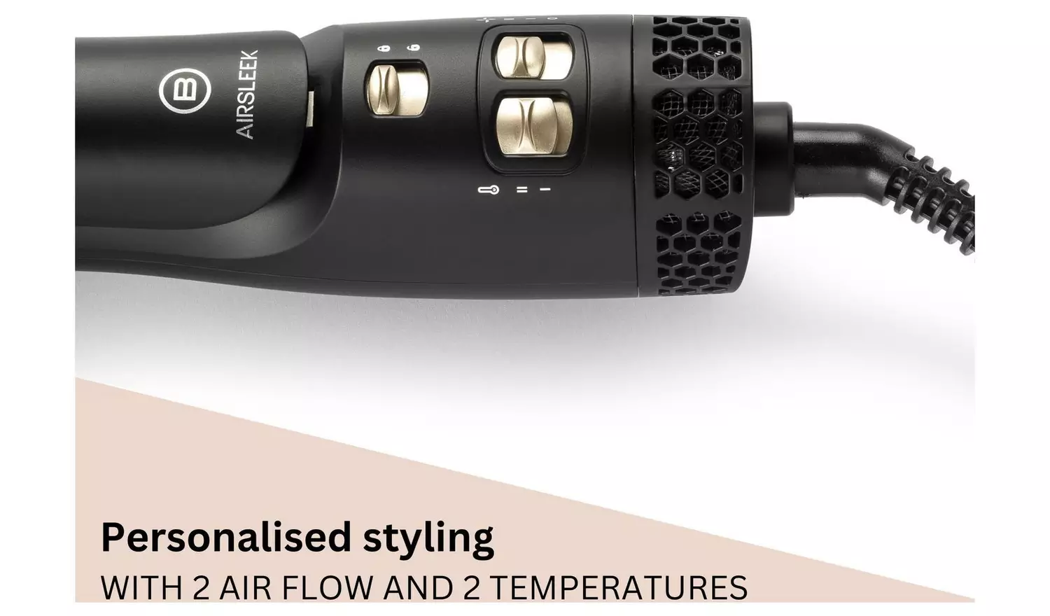 Bellissima Italia Air Sleek 2 in 1 Hair Straightener