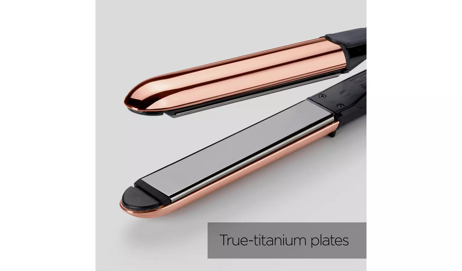 BaByliss 2481U Straight and Curl Hair Straightener - Black